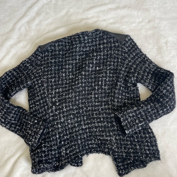 Generation Love Black and White Tweed Blazer - Picture 7 of 8